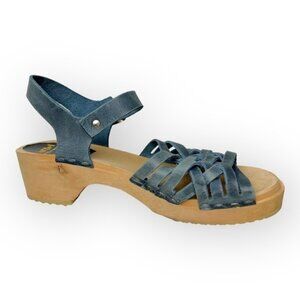 Swedish Hasbeens Toffel Clog  Heeled Sandals